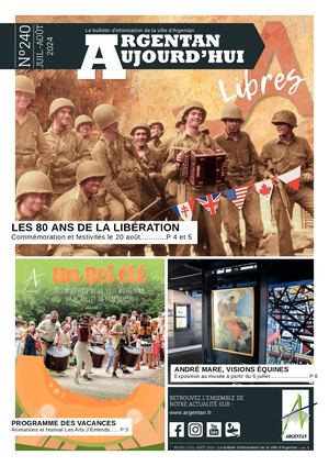 Argentan Aujourd'hui n°240 - juillet & août 2024