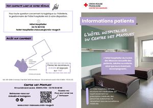 Dépliant Hôtel Hospitalier - Centre des Massues