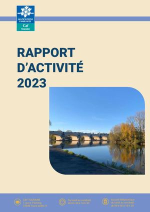 Rapport Activité 2023 Caf Touraine