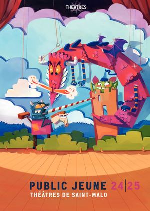 Brochure Public Jeune Saison 24 25 Théâtres de Saint-Malo