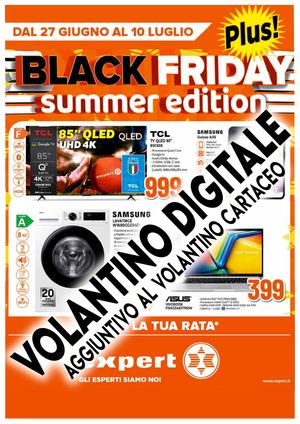 VOLANTINO DIGITALE **BLACK FRIDAY Summer Edition**