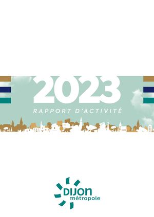 Rapport d'activité de Dijon métropole 2023