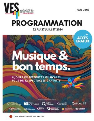 Programmation Vacances en spectacles 2024
