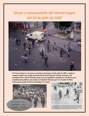Viernes Negro 10 Julio 1987