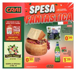 Volantino Crai Regina dal 27 giugno al 10 luglio