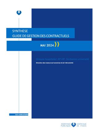 Vf Synthèse Gestion Des Contractuels