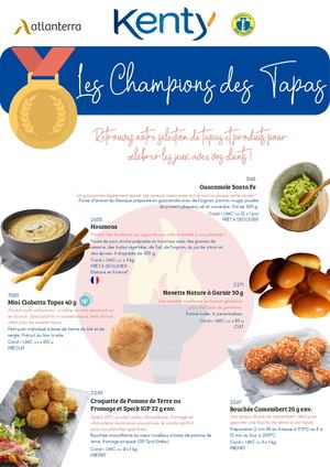 Les Champions des Tapas - Kenty