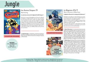 Programme JUNGLE Octobre-Novembre 2024