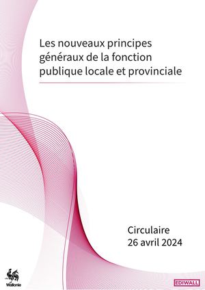 Les nouveaux principes généraux de la fonction publique locale et provinciale