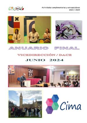 Anuario Final Vicedirección / Dace 2024