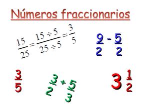 Introduccion A Las Fracciones