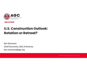 Construction Outlook: Rotation or Retreat?