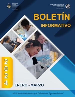 Boletin Informativo I Trimestre 2024