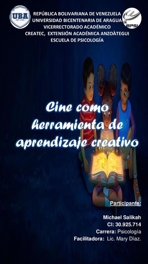 Cine Como Herramienta De Aprendizaje Creativo Revista