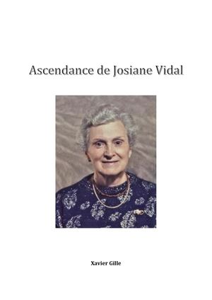 Familles Vidal et Santacreu, ascendance de Josiane, femme d'André Devaux