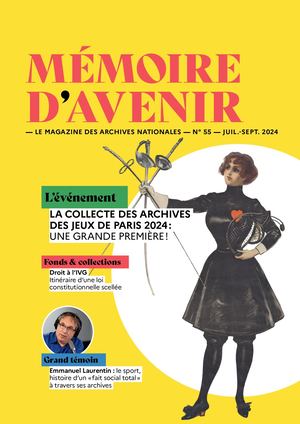 Mémoire d'avenir N° 55 — JUIL.-SEPT. 2024