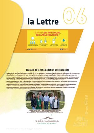 La Lettre n°6 Juillet Aout 2019