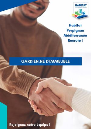 Fiche De Poste Gardien D'immeuble