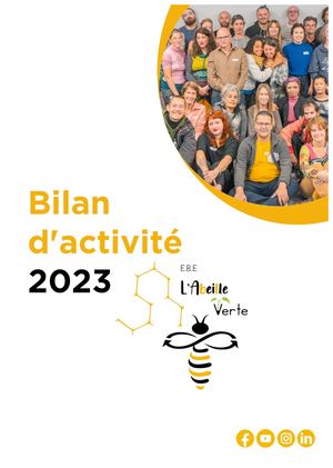 Bilan 2023 EBE-L'Abeille Verte