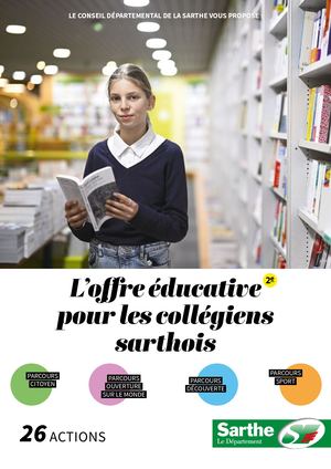 Catalogue Offre éducatives des collégiens