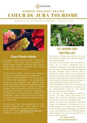 Newsletter Juillet 2024