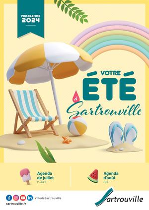 Programme Estival 2024 - Ville de Sartrouville