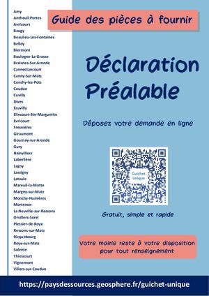 Guide des Pièces à fournir DP Avril 2024