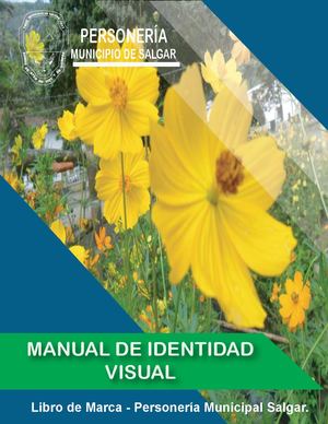 Manual De Identidad Visual Resolución Personería Municipal Salgar