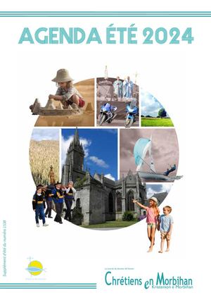 L'Agenda D'éte 2024 du diocese de Vannes est disponible