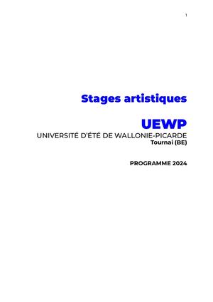 Programme Uewp2024 Hd