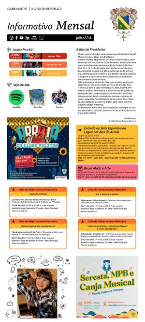 Informativo Mensal - Julho 2024