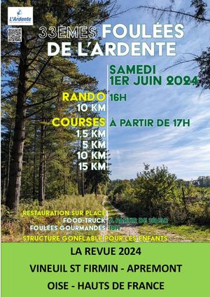 REVUE DES FOULEES DE L'ARDENTE 2024