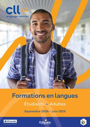 Brochure adultes 2024-2025