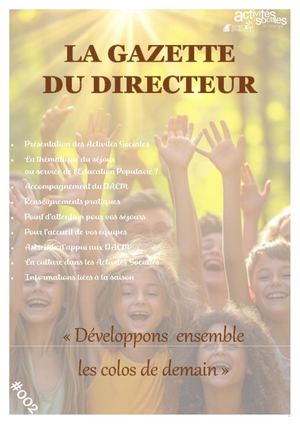 La Gazette Du directeur  Eté 2024 VF