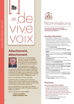 DE VIVE VOIX - JUIN 2024