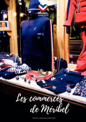 Les commerces de Méribel
