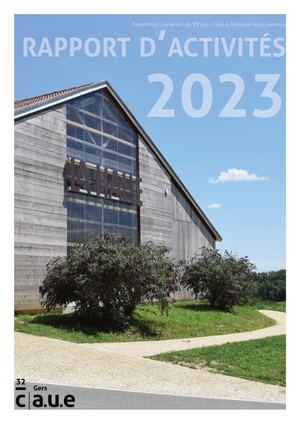 CAUE32_Rapport d'activités 2023