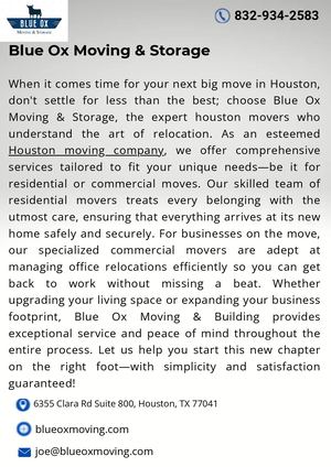 Calaméo - Blue Ox Moving & Storage