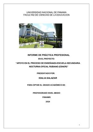 Informe Final De Practicas