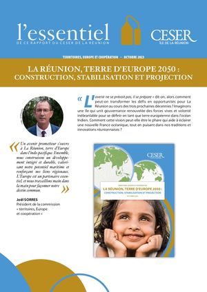 L'essentiel du rapport « La Réunion, terre d'Europe 2050 »