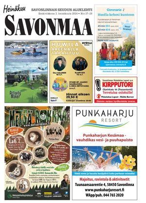 Savonmaa 27 3.7.2024