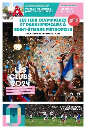 Programme des animations JOP à Saint-Étienne Métropole
