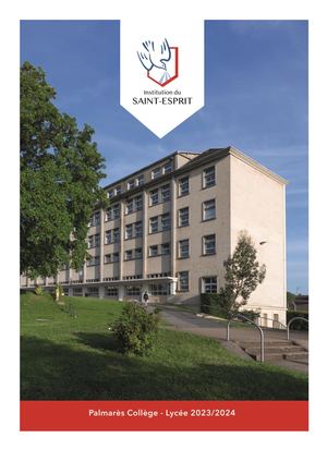 Palmares 2324 College Lycee
