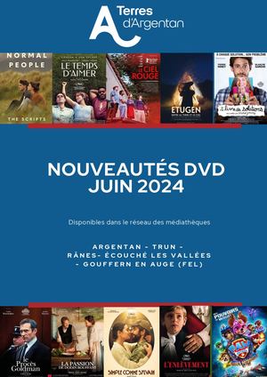 Nouveautés Dvd Juin 2024