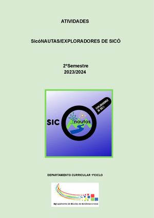 Atividades Sicónautas 2º Semestre