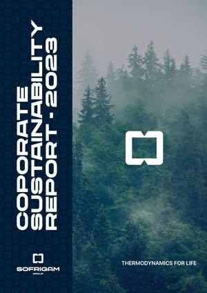 2023 Corporate Sustainability Report - Sofrigam Group- EN