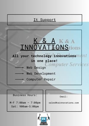 K & A Innovations It Support