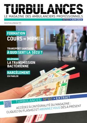 TURBULANCES 107 - JUIN 2024 -  Extrait