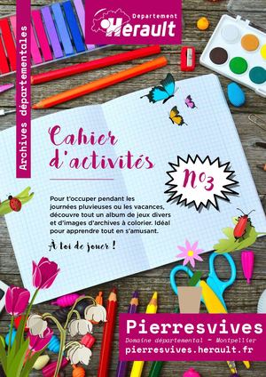 Cahier d'activités des Archives n° 3
