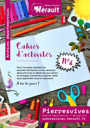 Cahier d'activités des Archives n° 4